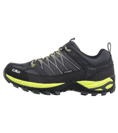 CMP Rigel Low Trekking Shoes Wp 3Q54457 72UN Antracite-Limegreen (CM20-a) shoes