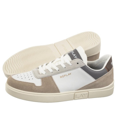 Replay Polys Court 3 GMZ3P.000.C0022L RZ3P0022L 0352 White Beige (RP14-a) sports shoes