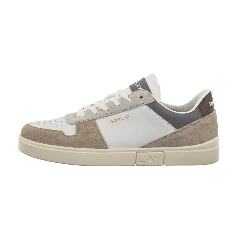 Replay Polys Court 3 GMZ3P.000.C0022L RZ3P0022L 0352 White Beige (RP14-a) sports shoes
