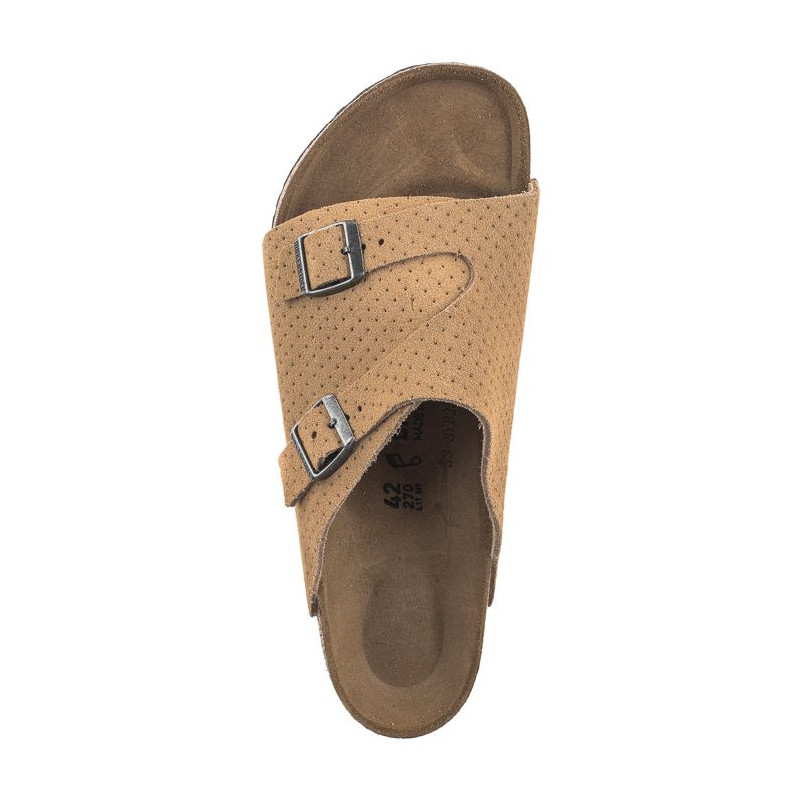 Birkenstock Zurich Emboss Dots New Beige 1027036 (BK254-a) slippers