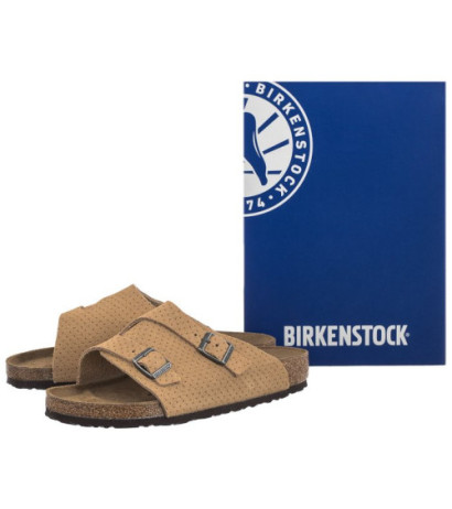 Birkenstock Zurich Emboss Dots New Beige 1027036 (BK254-a) slippers