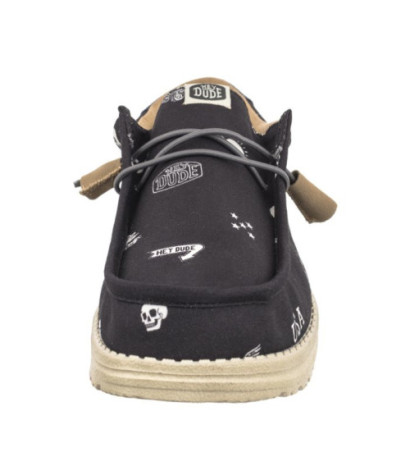 Hey Dude Wally Stars N Skulls Print Black 41284-001 (HY20-a) shoes