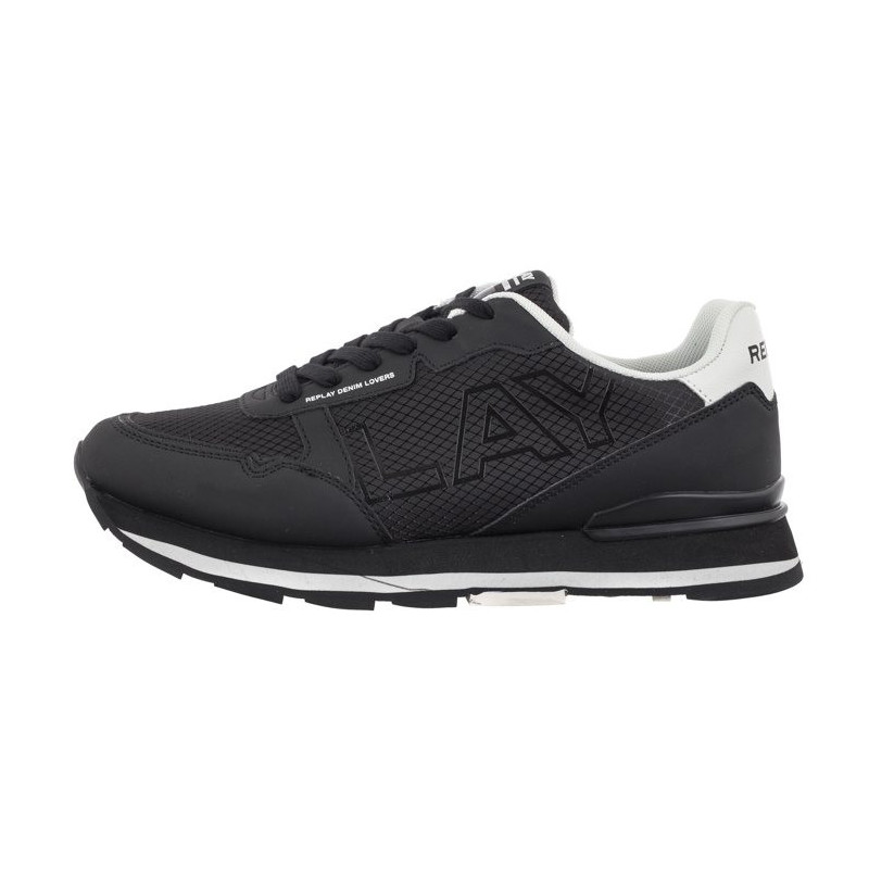 Replay Arthur Rep 1 GMS68.000.C0082T RS680082T 0008 Black/White (RP17-a) sports shoes