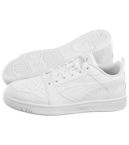 Puma Rebound v6 Low Puma White-Cool Light Grey 392328-03 (PU590-a) sports Shoes