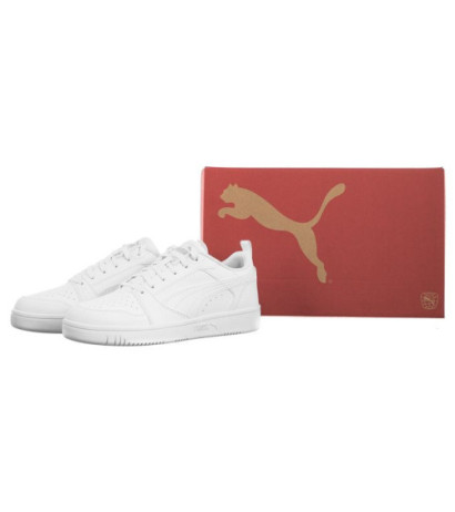 Puma Rebound v6 Low Puma White-Cool Light Grey 392328-03 (PU590-a) sports Shoes