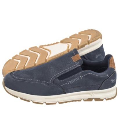 Mustang Granatowe 4195-401-800 (MU544-a) sports shoes