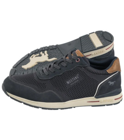 Mustang Granatowe 4154-317-800 (MU542-b) sports shoes