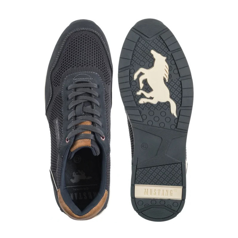 Mustang Granatowe 4154-317-800 (MU542-b) sports shoes