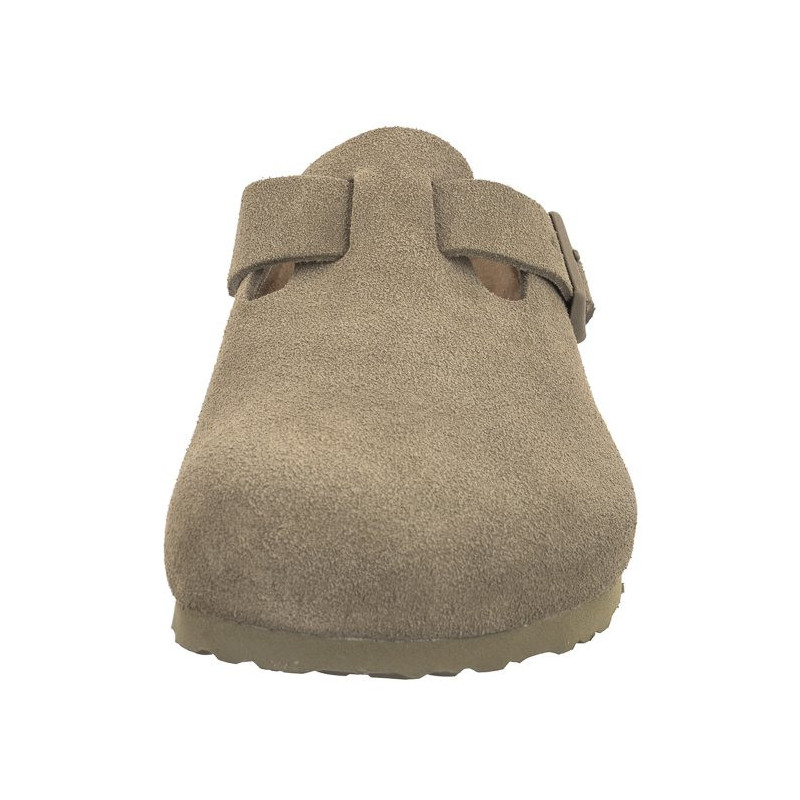 Birkenstock Boston BS Faded Khaki 1025788 (BK265-a) Women's Shoes/Flip Flops