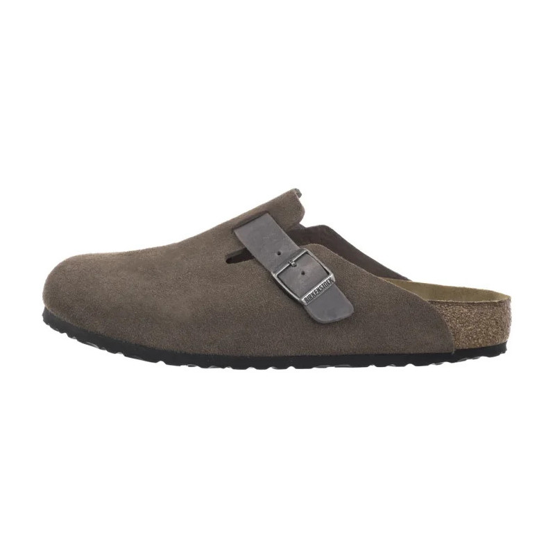 Birkenstock Boston BS Concrete Gray 1029210 (BK273-b) slippers