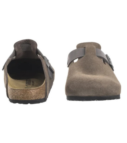 Birkenstock Boston BS Concrete Gray 1029210 (BK273-b) slippers
