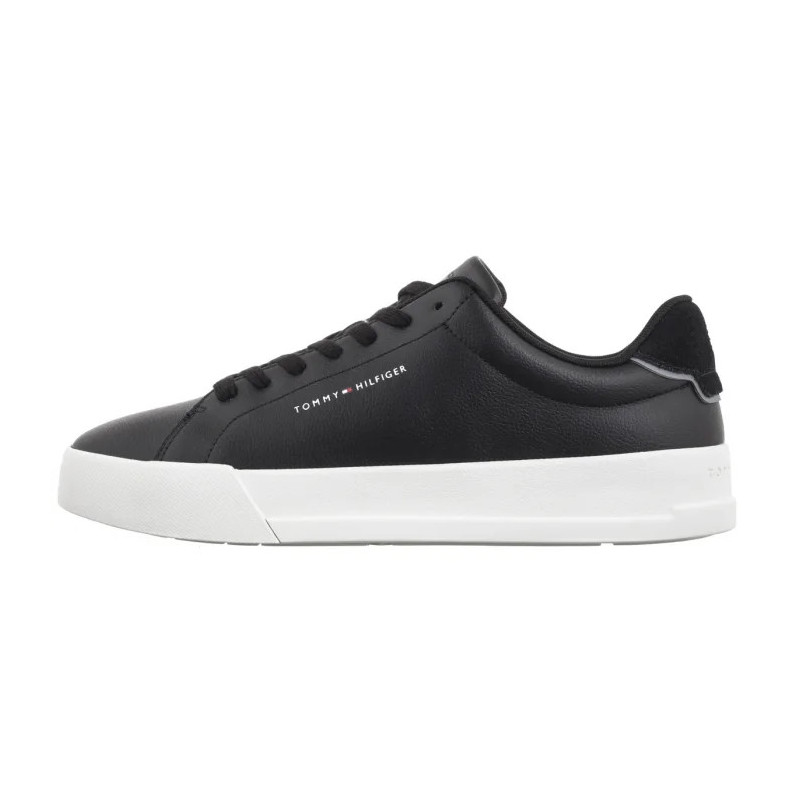 Tommy Hilfiger TH Court Lth Detail Ess Black FM0FM05367 BDS (TH1219-b) sports shoes