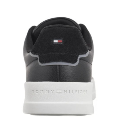 Tommy Hilfiger TH Court Lth Detail Ess Black FM0FM05367 BDS (TH1219-b) sports shoes