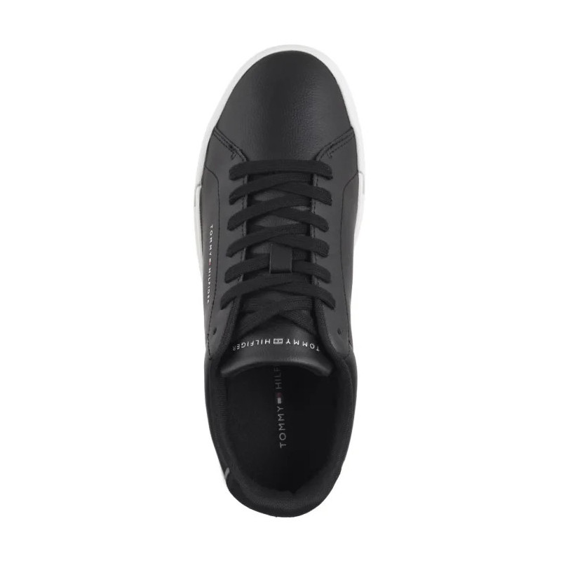 Tommy Hilfiger TH Court Lth Detail Ess Black FM0FM05367 BDS (TH1219-b) sports shoes