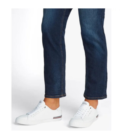 Tommy Hilfiger Core Corporate Vulc Leather White FM0FM05399 YBS (TH1255-a) Sneakers