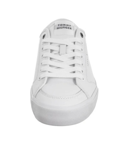 Tommy Hilfiger Core Corporate Vulc Leather White FM0FM05399 YBS (TH1255-a) Sneakers