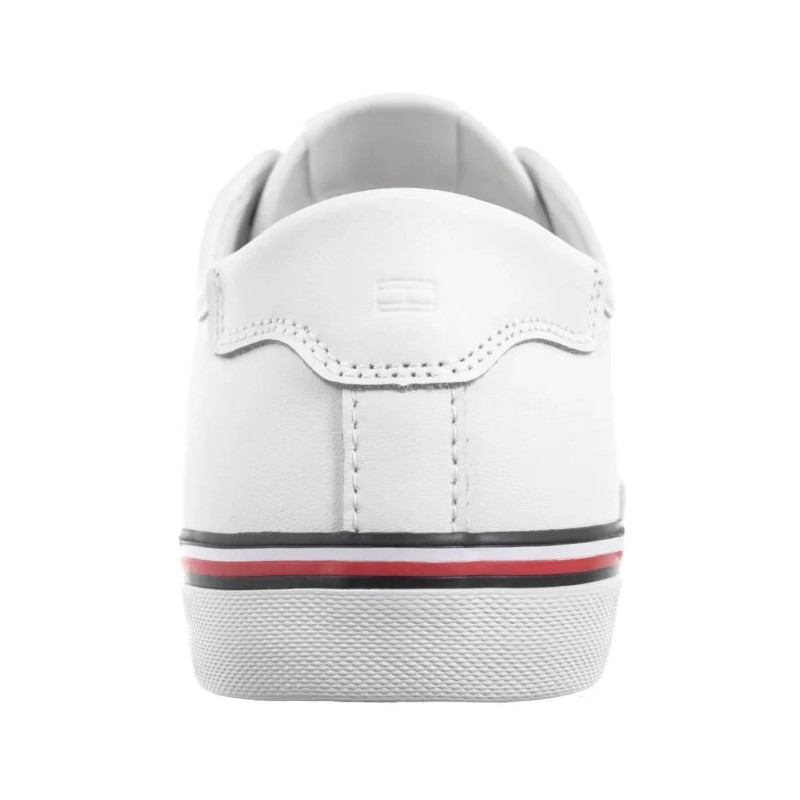 Tommy Hilfiger Core Corporate Vulc Leather White FM0FM05399 YBS (TH1255-a) Sneakers