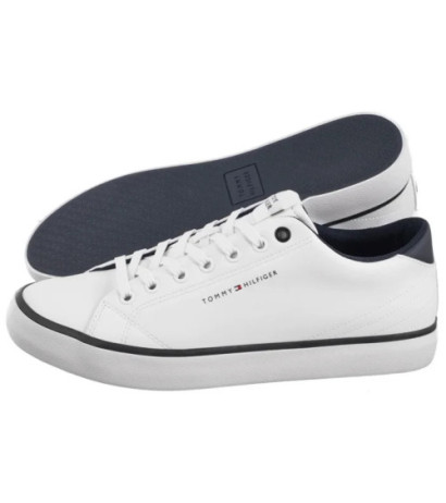 Tommy Hilfiger TH Hi Vulc Core Low Leather White FM0FM05041 YBS (TH1267-a) sports shoes