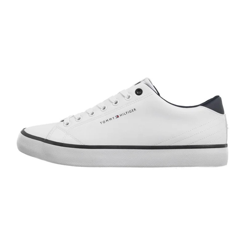 Tommy Hilfiger TH Hi Vulc Core Low Leather White FM0FM05041 YBS (TH1267-a) sports shoes