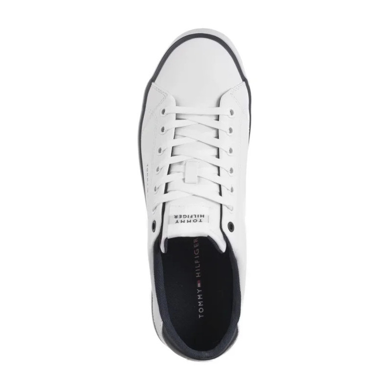 Tommy Hilfiger TH Hi Vulc Core Low Leather White FM0FM05041 YBS (TH1267-a) sports shoes