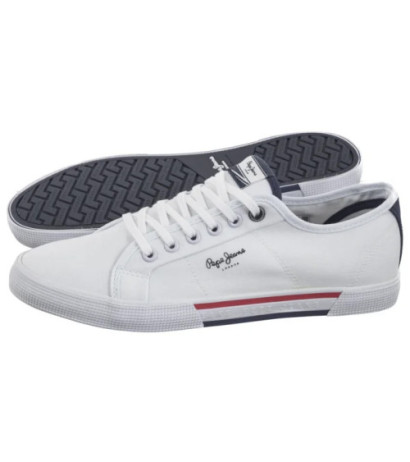 Pepe Jeans Brady Men Basic White PMS30816 800 (PE4-a) Sneakers