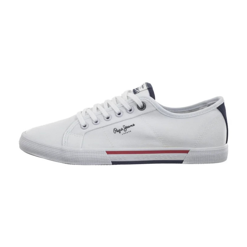 Pepe Jeans Brady Men Basic White PMS30816 800 (PE4-a) Sneakers
