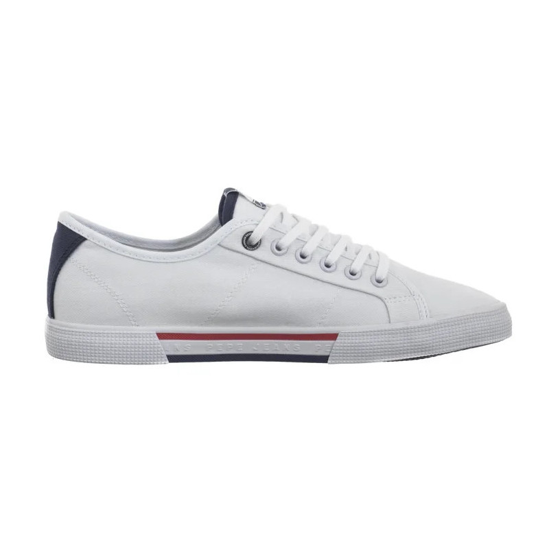 Pepe Jeans Brady Men Basic White PMS30816 800 (PE4-a) Sneakers
