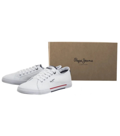 Pepe Jeans Brady Men Basic White PMS30816 800 (PE4-a) Sneakers