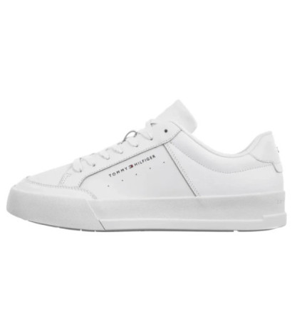 Tommy Hilfiger TH Court Mix Lth White FM0FM05489 YBS (TH1274-a) sports shoes