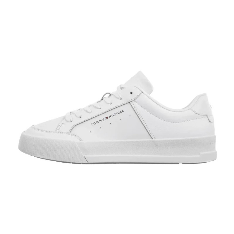 Tommy Hilfiger TH Court Mix Lth White FM0FM05489 YBS (TH1274-a) sports shoes