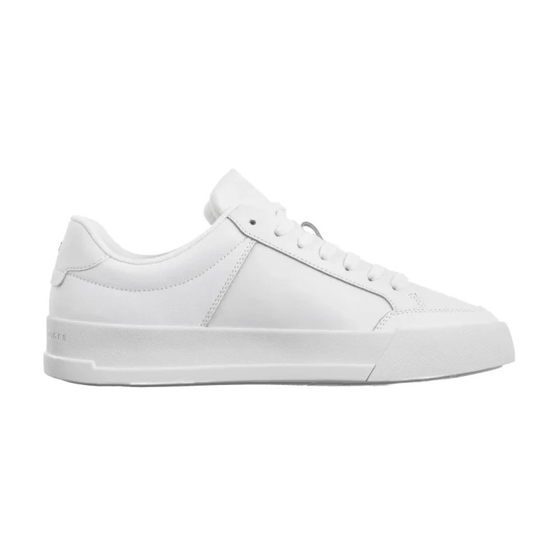 Tommy Hilfiger TH Court Mix Lth White FM0FM05489 YBS (TH1274-a) sports shoes