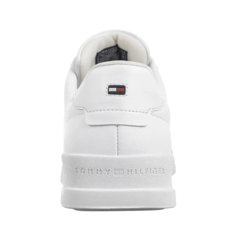 Tommy Hilfiger TH Court Mix Lth White FM0FM05489 YBS (TH1274-a) sports shoes