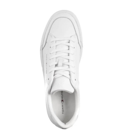 Tommy Hilfiger TH Court Mix Lth White FM0FM05489 YBS (TH1274-a) sports shoes