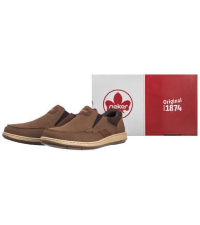 Rieker Brązowe 17368-25 Brown (RI225-a) shoes