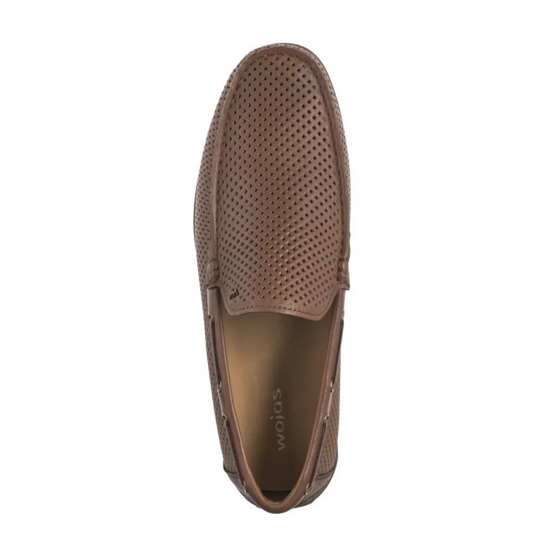 Wojas Brązowe Ażurowe 10103-52 (WO258-a) shoes