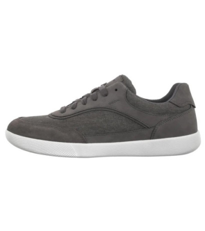 Geox U Rieti A - Canvas+Nbk Synt.Le Dk.Grey U5570A 010EK C9002 (GE210-a) sports shoes