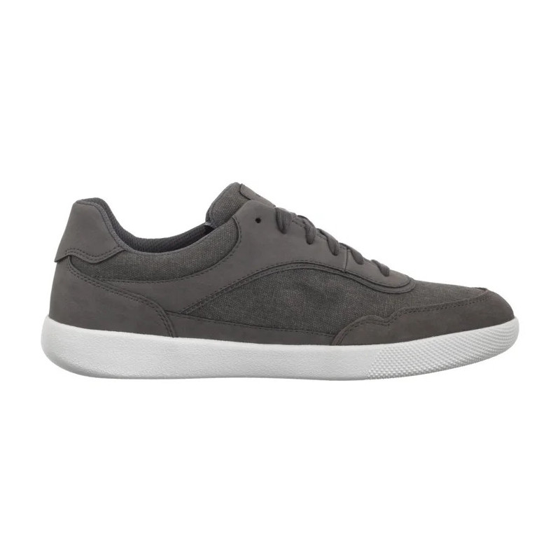 Geox U Rieti A - Canvas+Nbk Synt.Le Dk.Grey U5570A 010EK C9002 (GE210-a) sports shoes