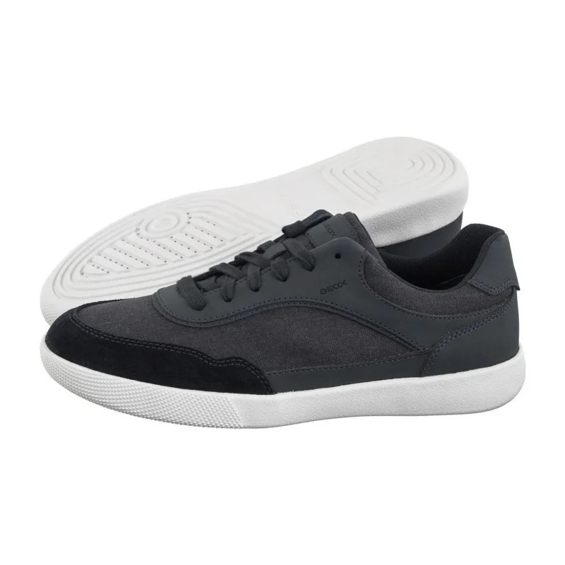Geox U Rieti A - Canvas+Nbk Synt.Le Navy/Dk. Navy U5570A 010EK C4078 (GE210-b) sports shoes