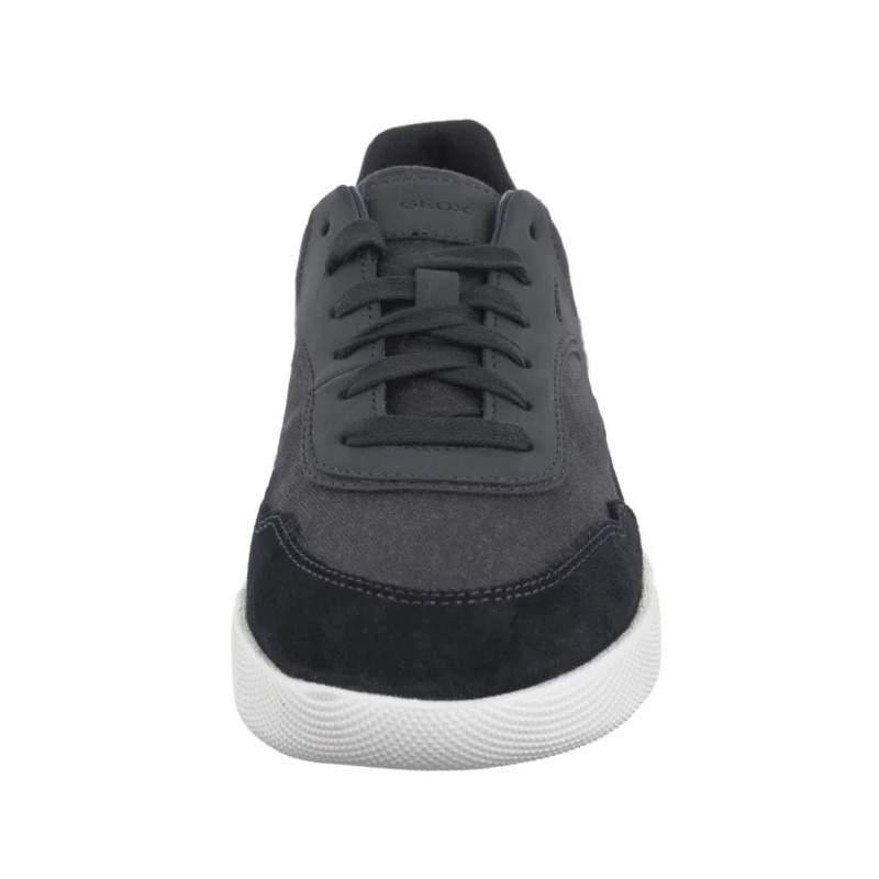 Geox U Rieti A - Canvas+Nbk Synt.Le Navy/Dk. Navy U5570A 010EK C4078 (GE210-b) sports shoes