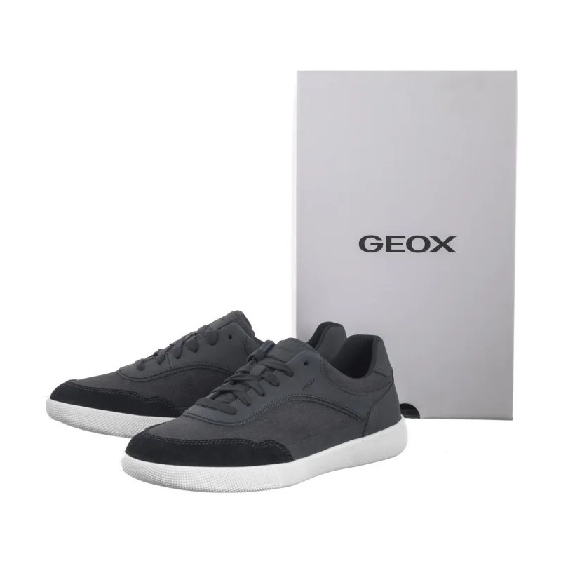 Geox U Rieti A - Canvas+Nbk Synt.Le Navy/Dk. Navy U5570A 010EK C4078 (GE210-b) sports shoes