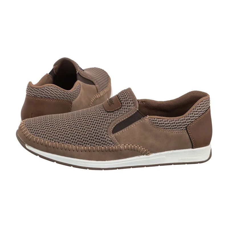 Rieker Beżowe 11954-64 Beige (RI242-a) shoes