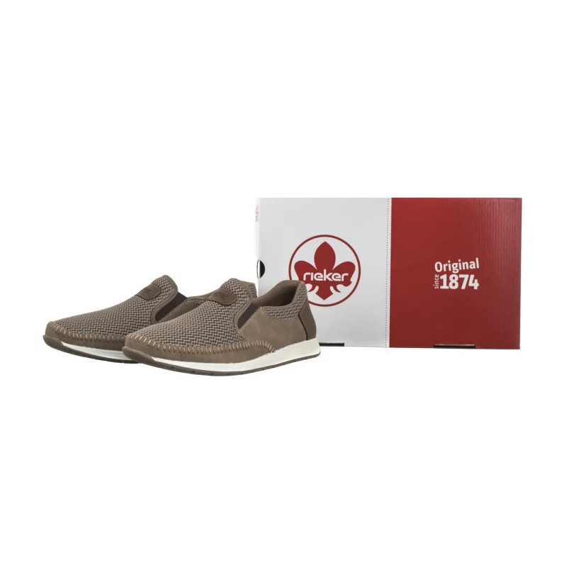Rieker Beżowe 11954-64 Beige (RI242-a) shoes