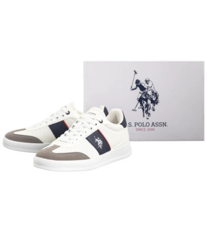U.S. Polo Assn. Campy001D Whi-Blu04 CAMPY001M/5YS4 (US201-a) sports shoes
