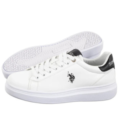 U.S. Polo Assn. Cody010 Whi-Blk01 CODY010M/5Y1 (US202-a) sports shoes