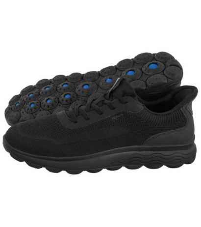 Geox U Spherica Plus A - Knit.Te+Sy Black U55MPA 06KEK C9999 (GE218-a) sports shoes