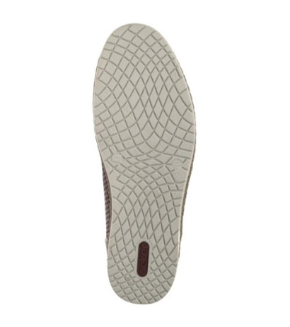 Rieker Brązowe Ażurowe B5214-24 Brown (RI247-a) shoes