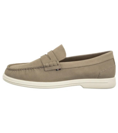 Tommy Hilfiger Tommy Hilfiger Nubuck P Loafer Beige FM0FM05350 AEG (TH1312-a) shoes