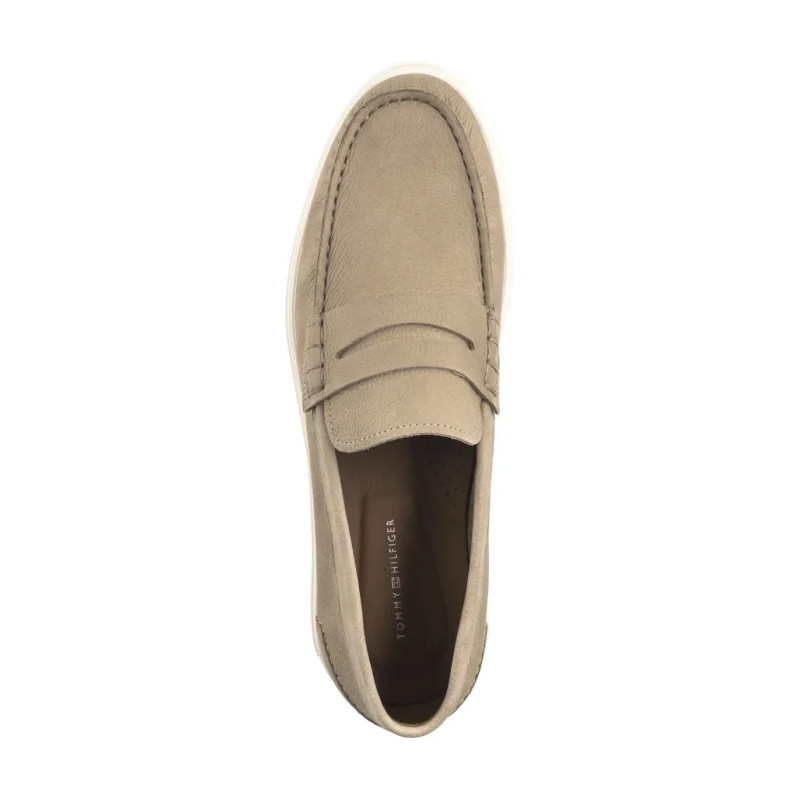 Tommy Hilfiger Tommy Hilfiger Nubuck P Loafer Beige FM0FM05350 AEG (TH1312-a) shoes