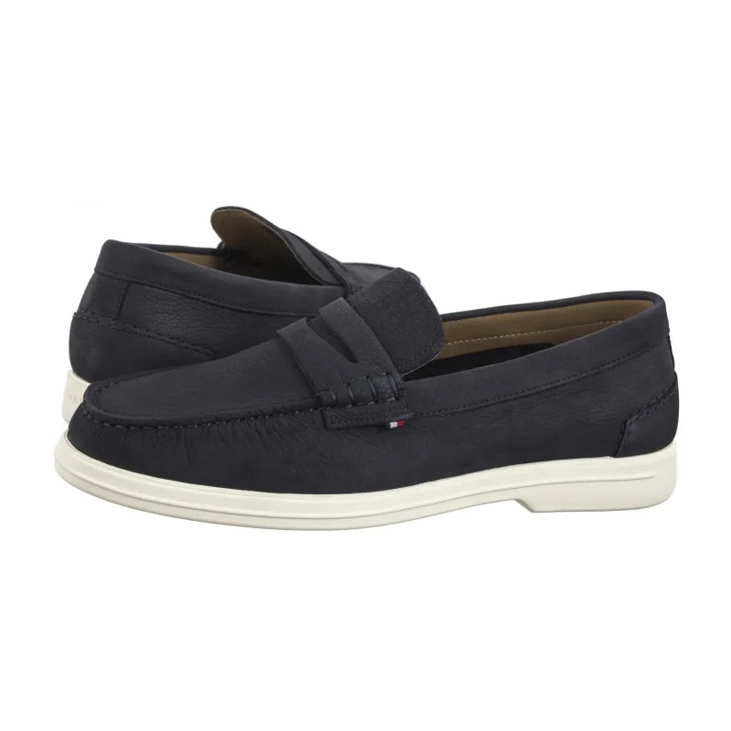 Tommy Hilfiger Tommy Hilfiger Nubuck P Loafer Desert Sky FM0FM05350 DW5 (TH1312-b) shoes