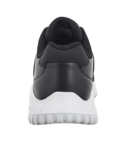Calvin Klein Eva Runner Low Mesh Mix Ck Black/Bright White YM0YM01185 0GM (CK649-a) sports shoes